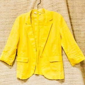 Light Yellow Blazer